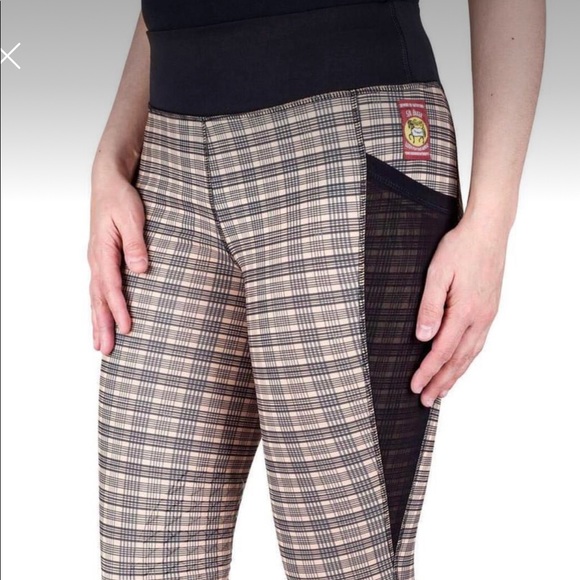 equine couture Pants - Equine couture Ladies breeches in Bakers plaid